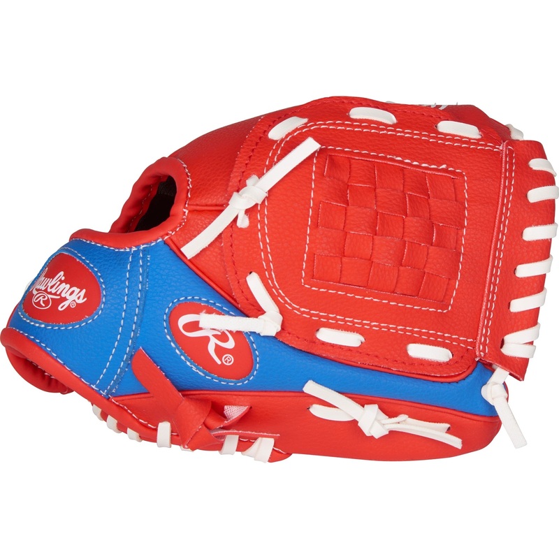Rawlings Players (PL91SR) 9 Youth Baseball Glove with Baseball