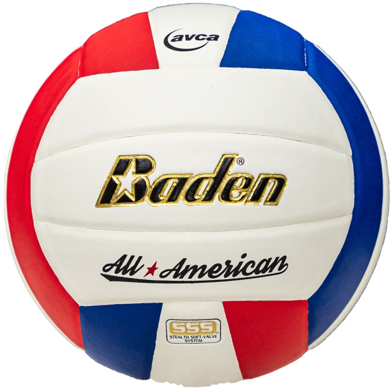 All-American Volleyball|Red/Navy/White|Grey/Blue/White|Red/White/Black|No|Yes