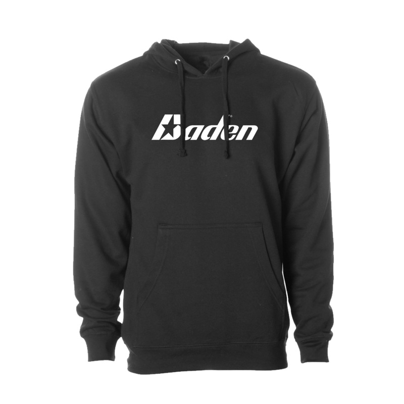 Baden Sports Sweatshirt|Small|Medium|Large|X-Large|2X-Large|White Logo|Blackout
