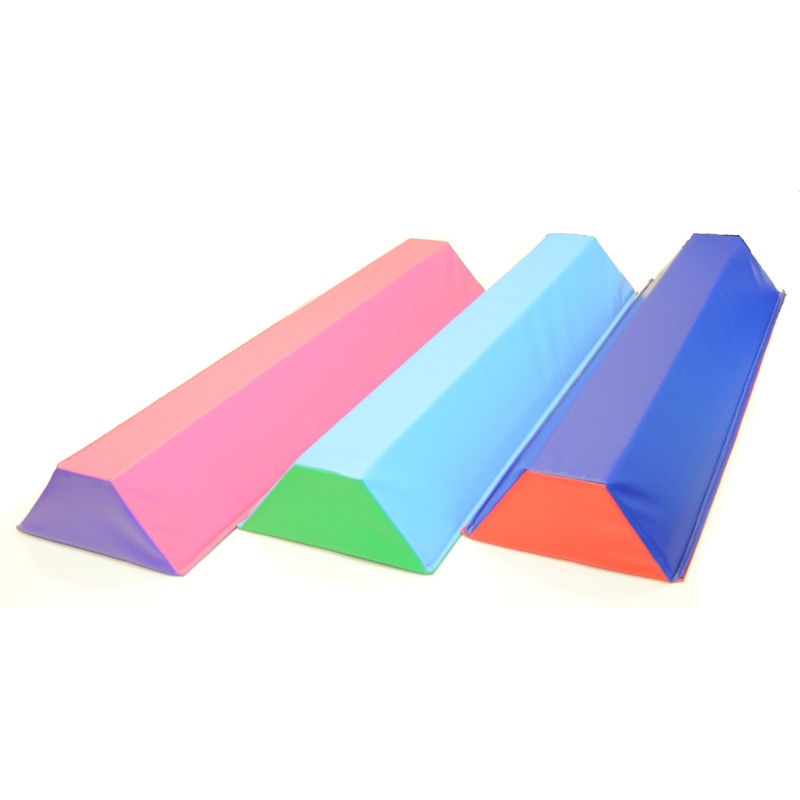 Training Foam Balance Beam|Purple|Red|Blue|Pink|Lime Green|Sky Blue|Red|Pink|Purple|Lime Green|Sky Blue|Blue