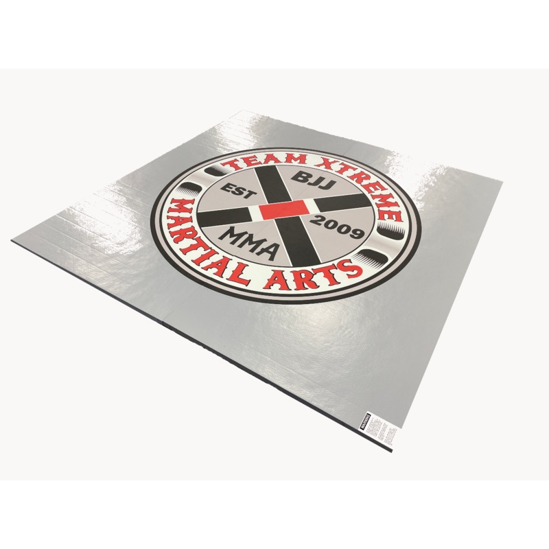 Your Design Digitally Printed 8′ x 8′ x 1 3/8 Roll-Up Wrestling Mat