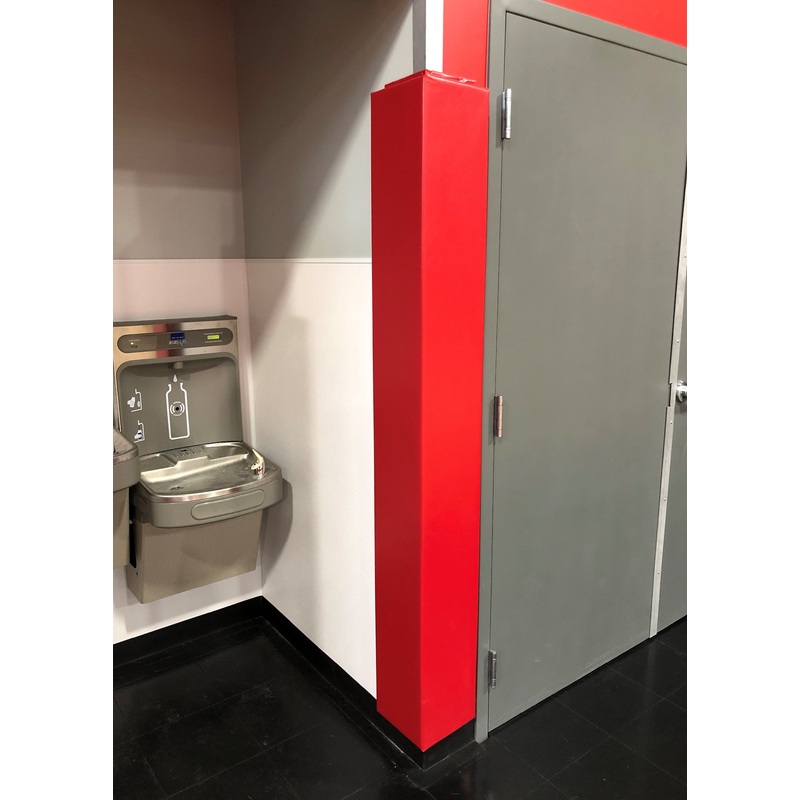 Wood Backed Corner Padding 6′ tall 6 sides