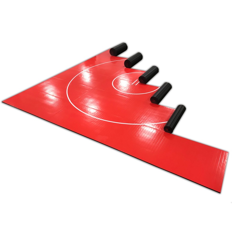 36′ x 36′ x 1 3/8 Roll-Up Wrestling Mat