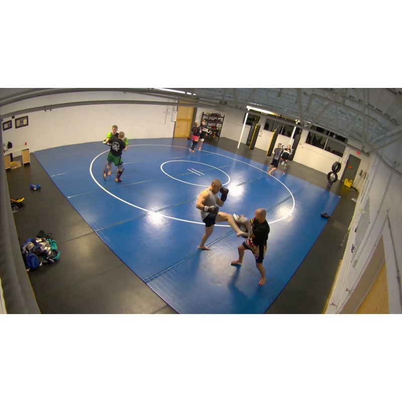 38′ x 38′ x 1 3/8 Roll-Up Wrestling Mat