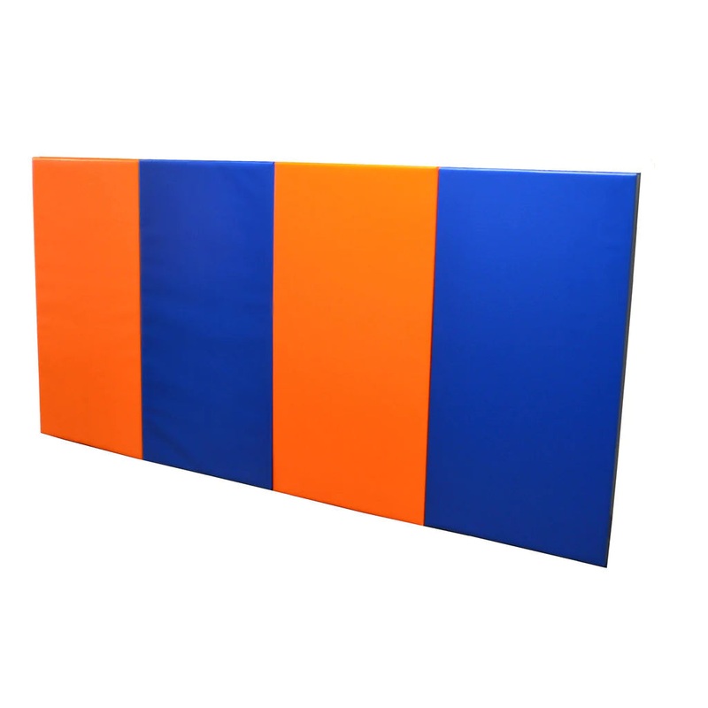 4′ Tall x 8′ Wide x 2 Thick Removable Folding Gym Wall Pad