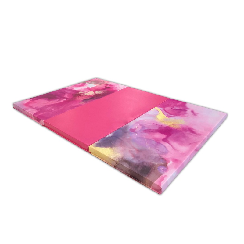 Watercolor 4′ x 6′ x 2 Intermediate Level Folding Gymnastics Mat