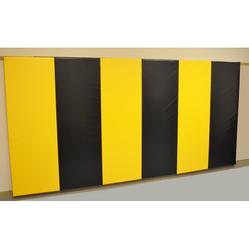 4′ Tall x 10′ Wide x 2 Thick Removable Folding Gym Wall Pad