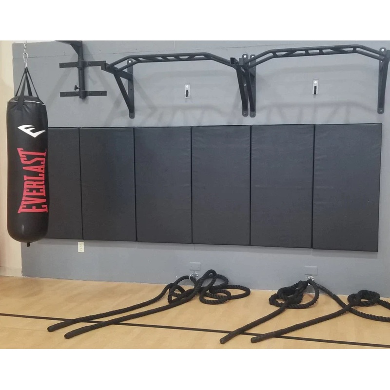 4′ Tall x 12′ Wide x 2 Thick Removable Folding Gym Wall Pad