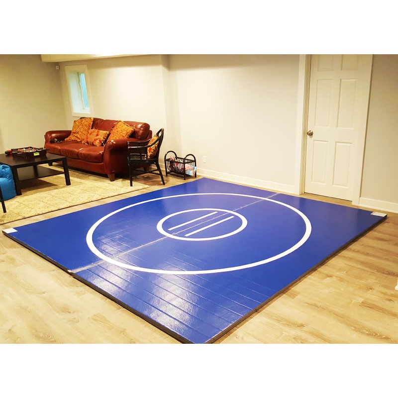 QUICK SHIP 10′ x 10′ x 1 3/8 Roll-Up Wrestling Mat