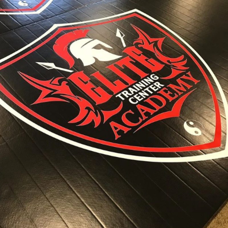 Your Design Digitally Printed 10′ x 10′ x 1 3/8 Roll-Up Wrestling Mat