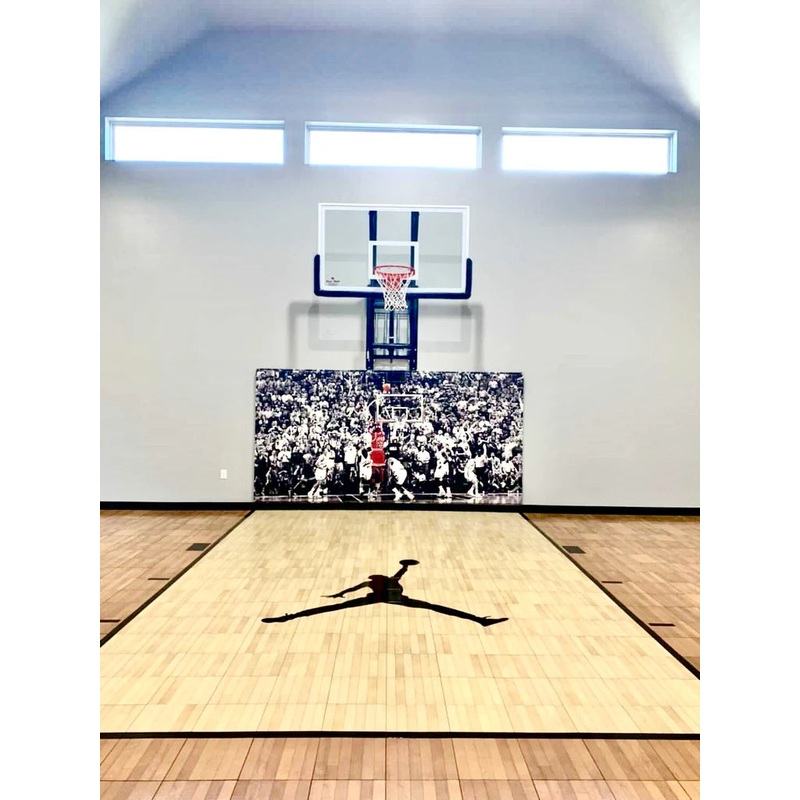 Digitally Printed Wall Padding- Michael Jordan’s Last Shot