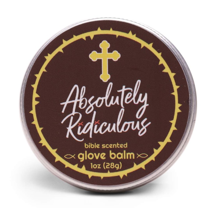 bible scented baseball glove conditioner