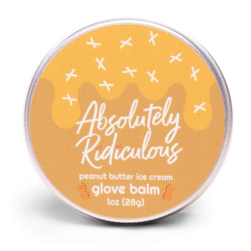 peanut butter scented baseball glove conditioner