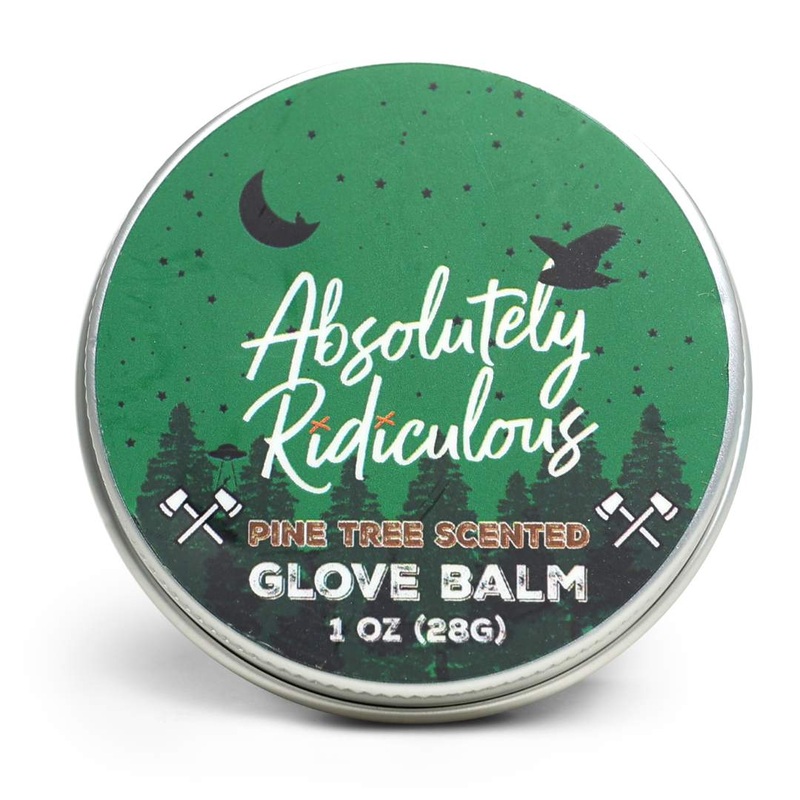 pine tree baseball scented glove conditioner