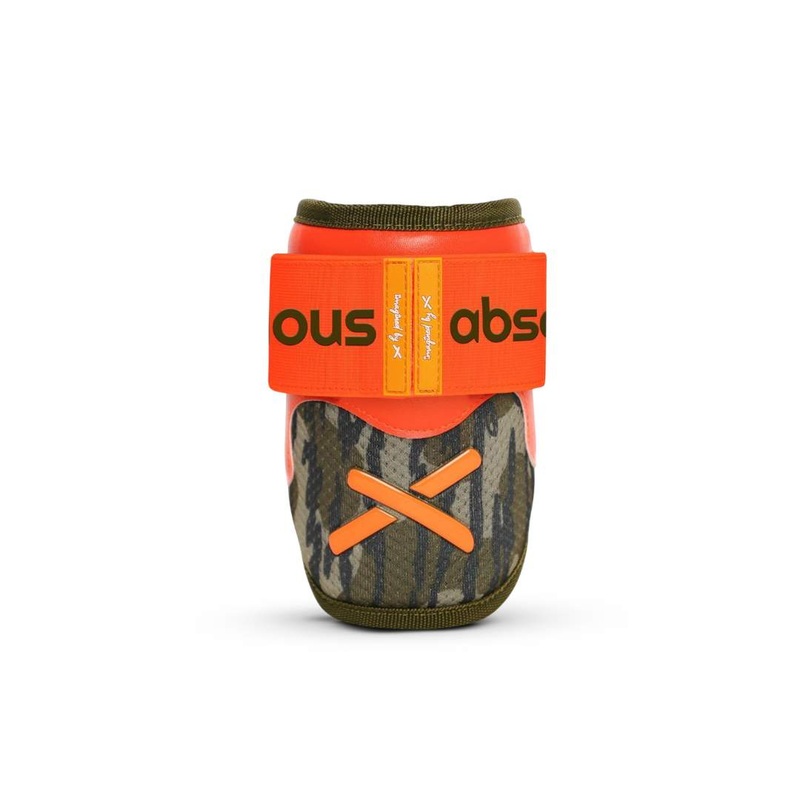bottomland camo X.1 elbow guard | official mossy oak collab