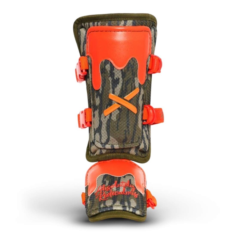 bottomland camo X.1 leg guard | mossy oak collab