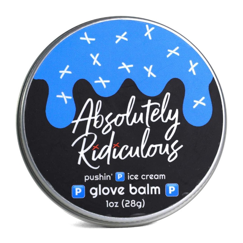 pushin’ p ice cream scented baseball glove conditioner