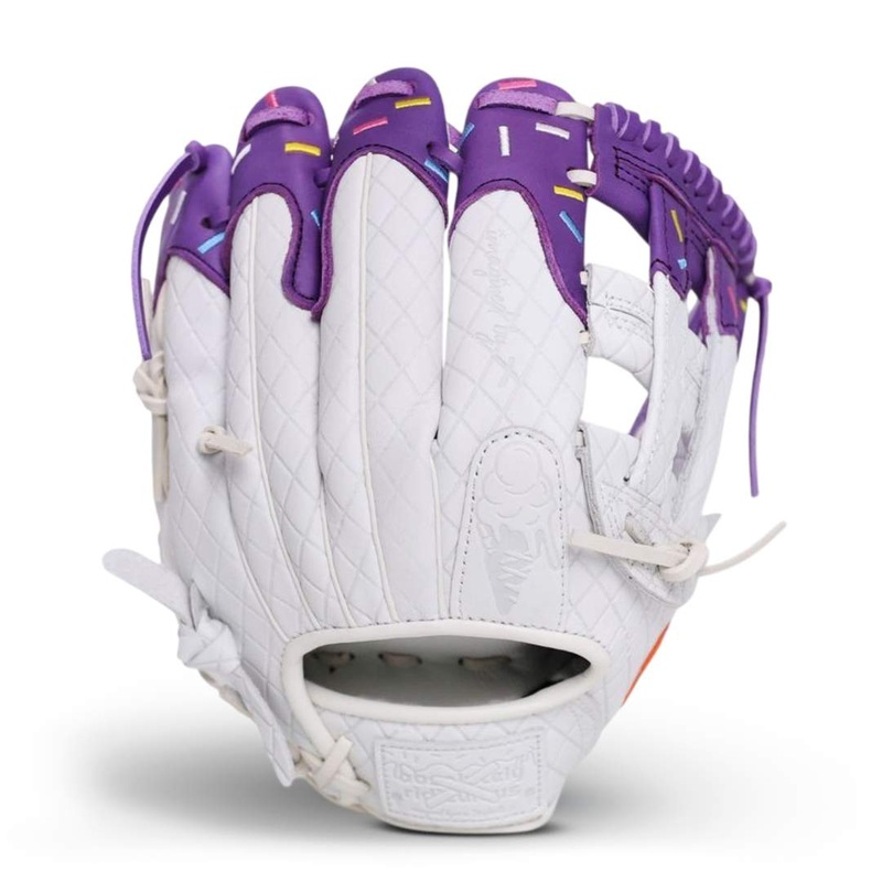 youth softball ice cream glove | grape concord whiteout