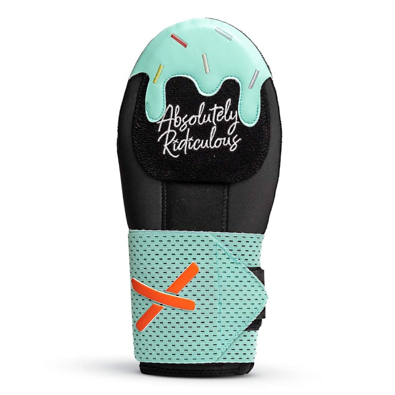 mint blackout ice cream sliding mitt