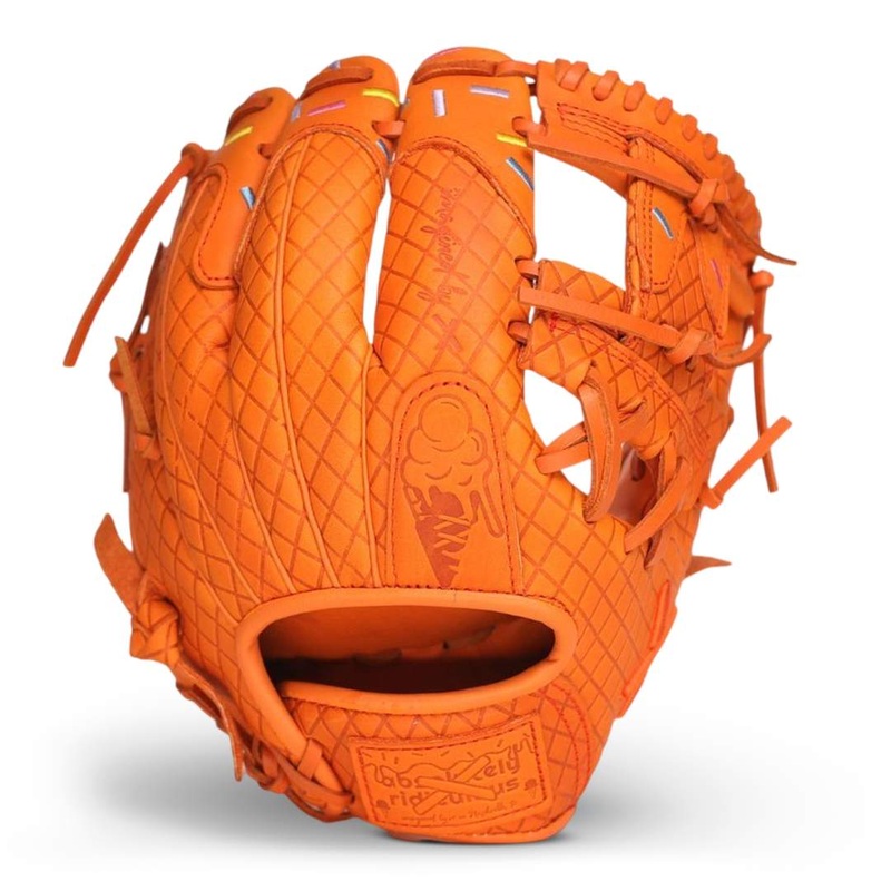 youth ice cream glove | pumpkin