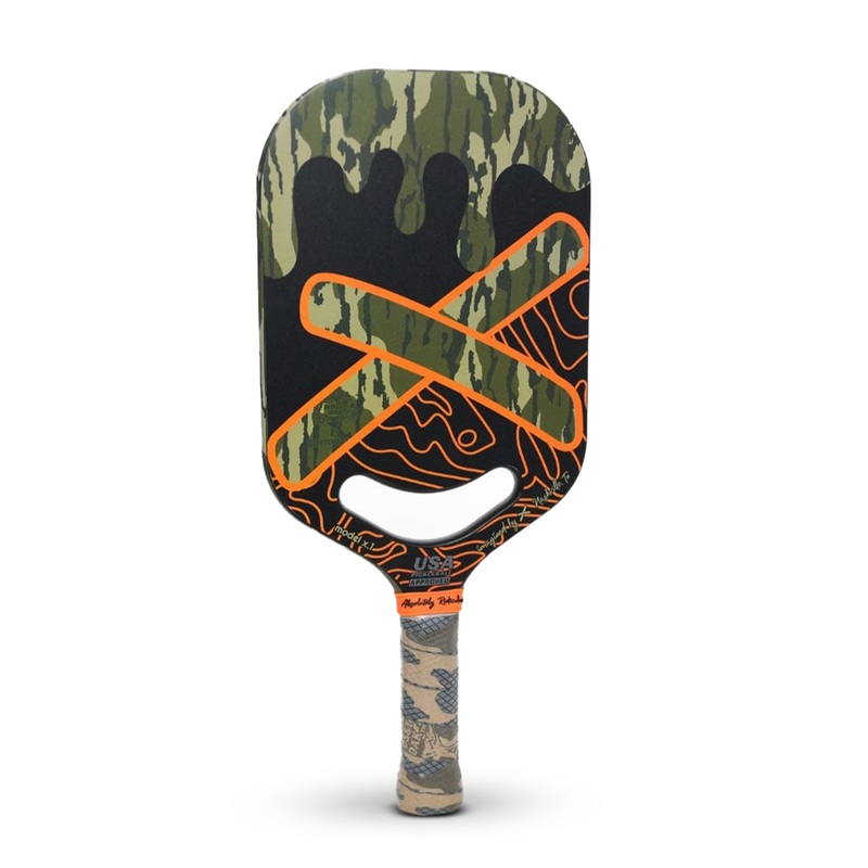 bottomland mossy oak collab pickleball paddle | model x.1