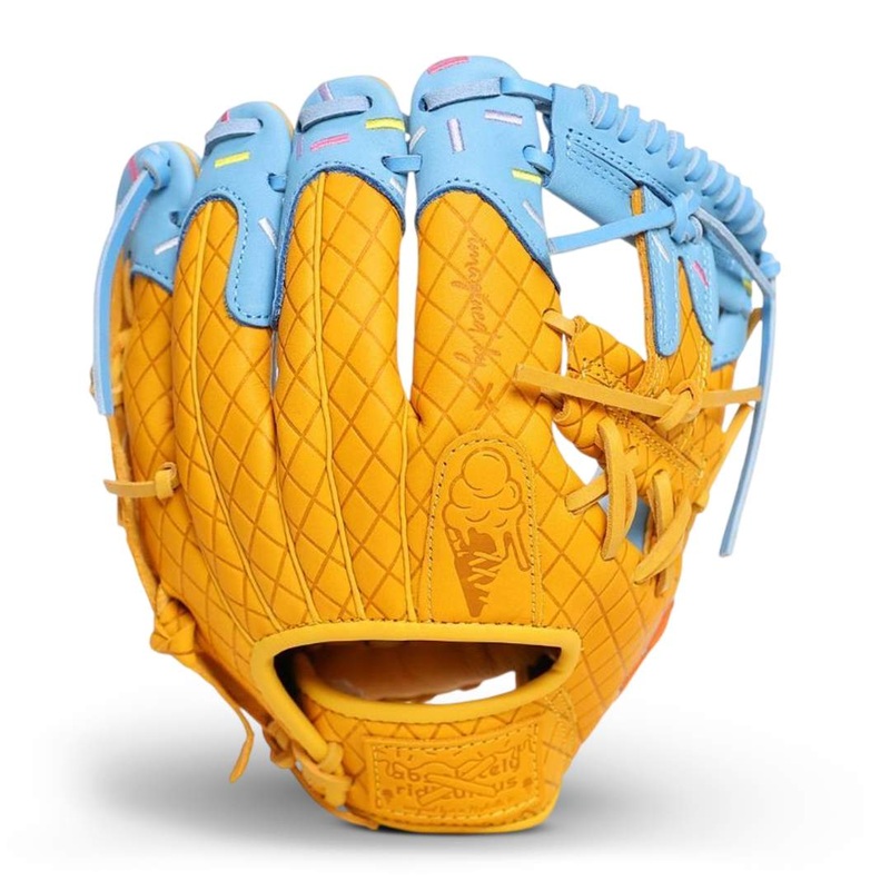 youth ice cream glove | pushin’ p tan