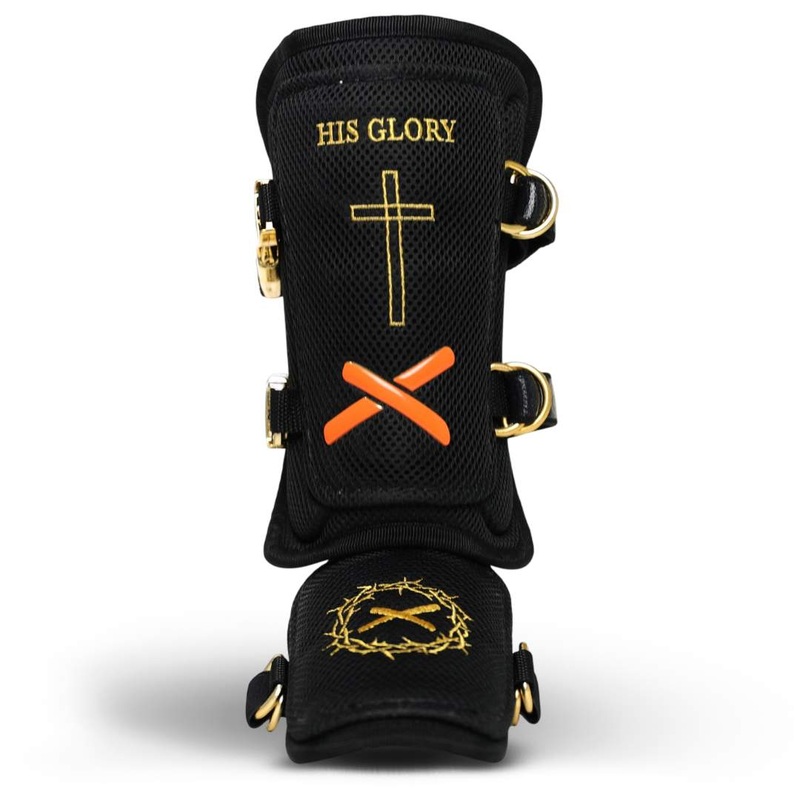 bible black binding edition | leg guard