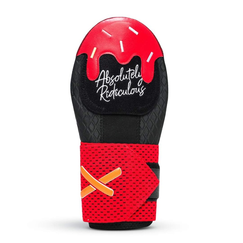 black cherry ice cream sliding mitt