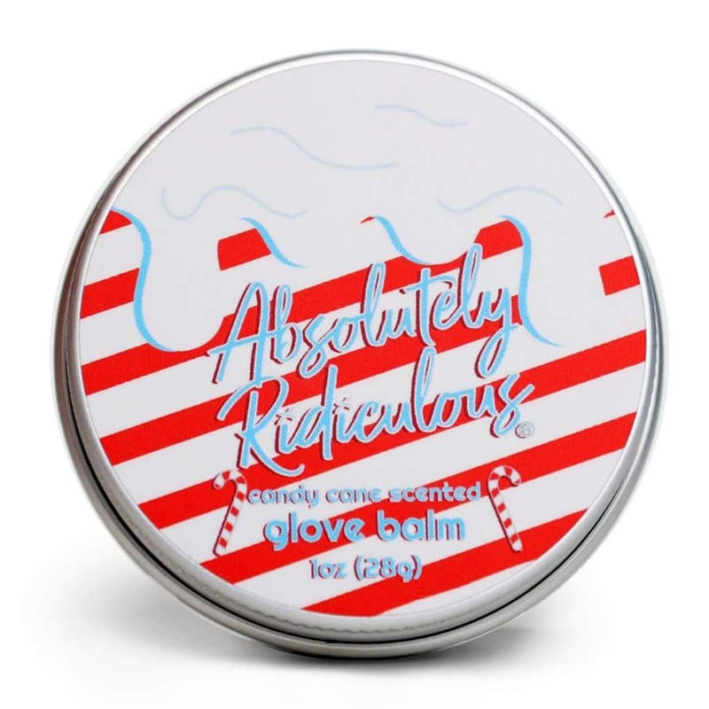 candy cane scented baseball glove conditioner
