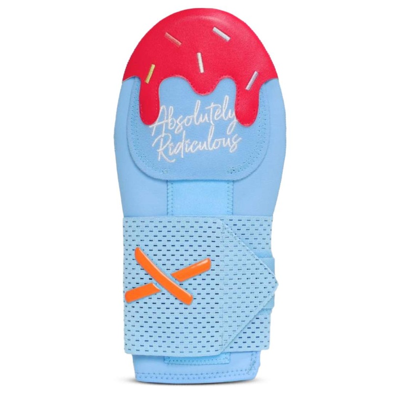 cotton candy sliding mitt