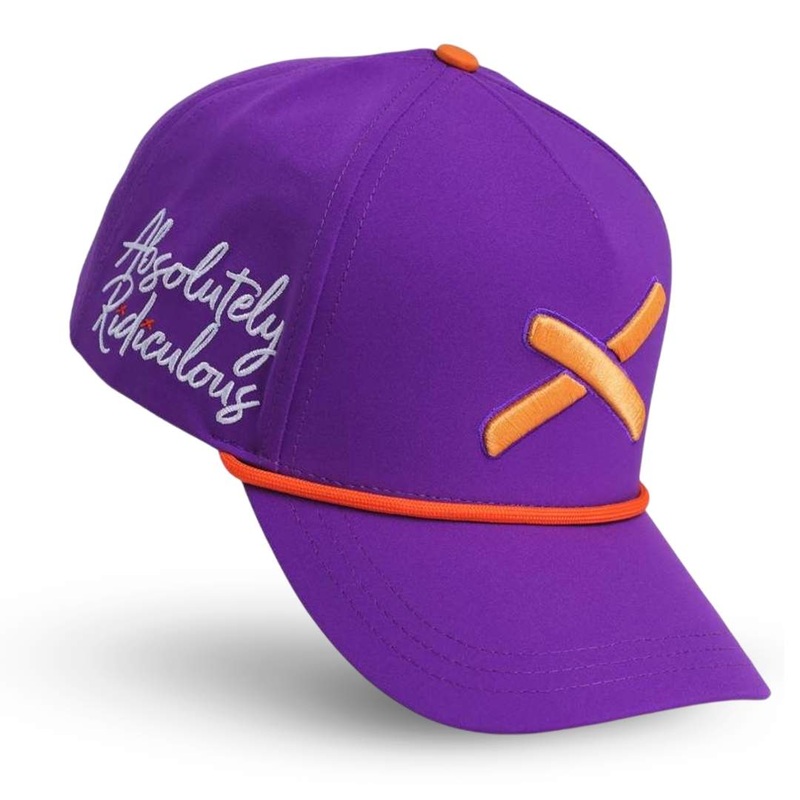 clemson purple hat