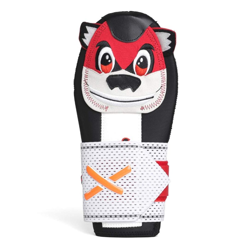 nutzy sliding mitt | richmond flying squirrels milb collab