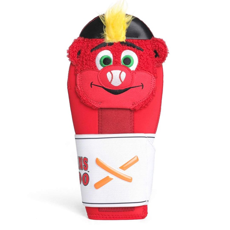 rowdie sliding mitt | indianapolis indians milb collab