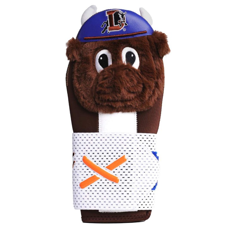 wool e. bull sliding mitt | durham bulls milb collab