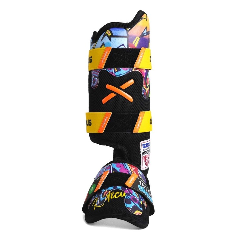 bronx drip model leg guard|RHB (Right Handed Batter)|LHB (Left Handed Batter)