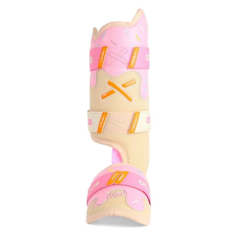 strawberry ice cream drip model leg guard