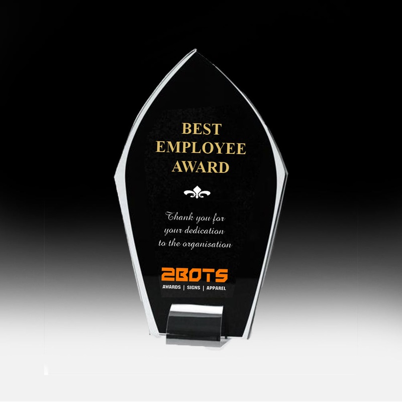 MISSILE AWARD|S – 170MM $55.00|M – 195MM $60.00|L – 210MM $65.00|ARTWORK $10|UV PRINT IN COLOUR $45