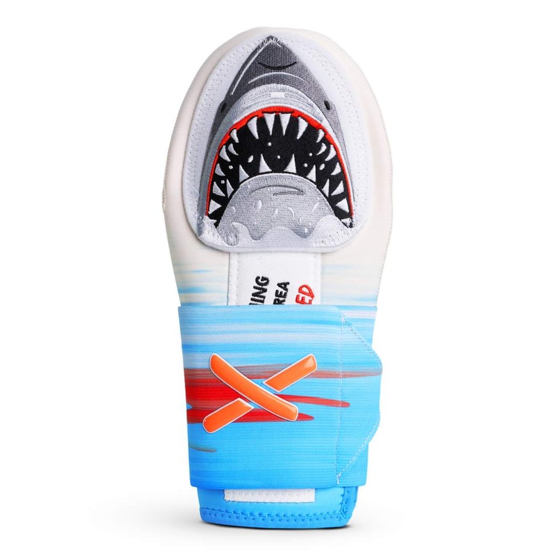 shark attack sliding mitt|Standard|Youth