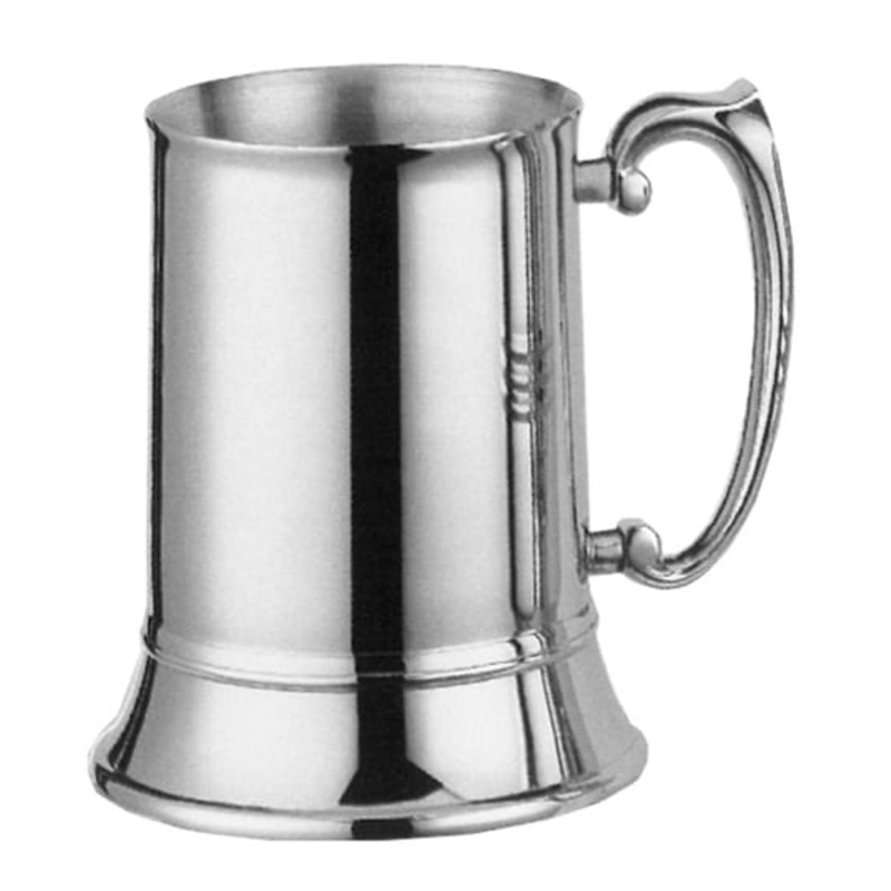STAINLESS ENGLISH TANKARD|NONE|1 SIDE – SIDE A + $30|2 SIDES – SIDE A B + $50|RIGHT HAND HOLDING/FACE OUT|LEFT HAND HOLDING/FACE OUT|NONE|ADD BOX + $20
