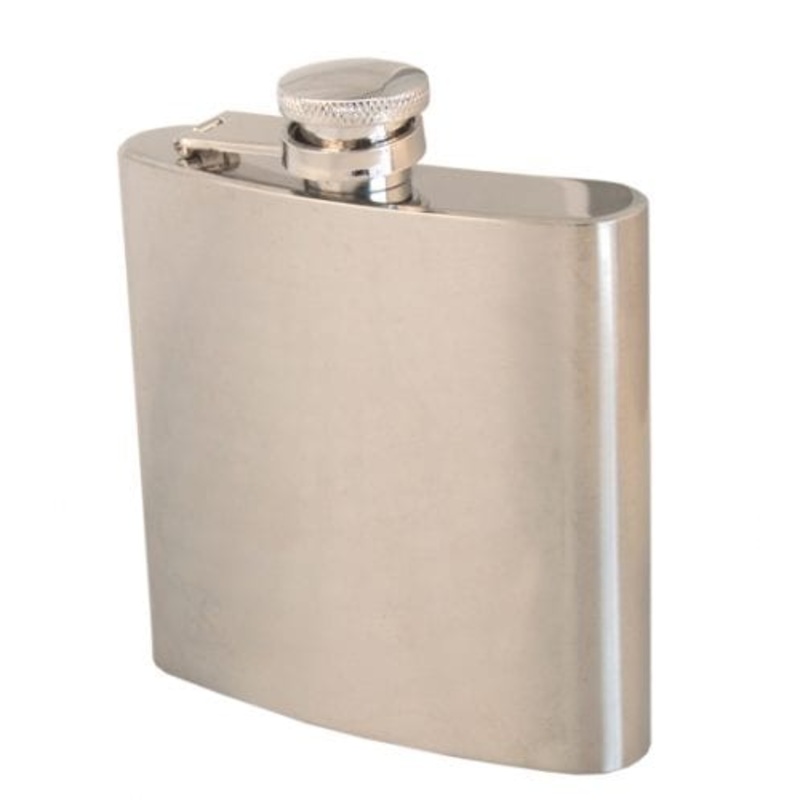 Stainless Steel 6oz / 177ml Hip Flask