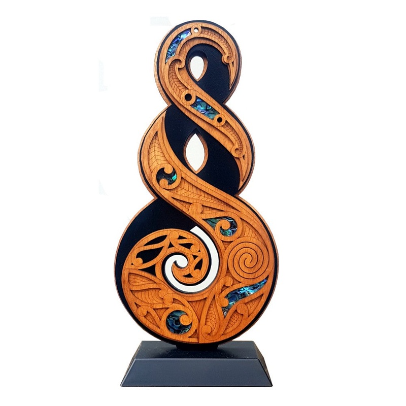 LARGE STANDING TWIST|SINGLE SIDED-310MM $135|DOUBLE SIDED-310MM $185|NONE|PRINTED SILVER PLAQUE + $28.00|PRINTED GOLD PLAQUE + $28.00