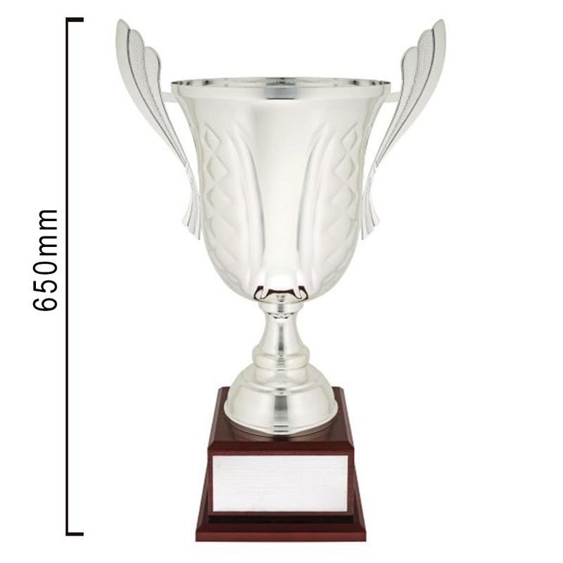 THE AINSLEY CUP with wood base