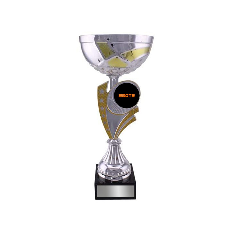 The SILVER LAMB Cup|S-250MM CUP ONLY $40|M-270MM CUP ONLY $45|L-320MM CUP ONLY $65|XL-350MM CUP ONLY $70|NONE|TITLE ON BASE + $25|NONE|ADD TO CIRCLE INSERT + $3.00