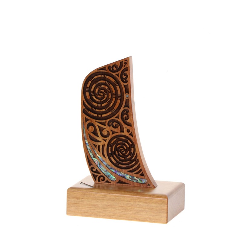 WAKA STERN SMALL|S- 170MM $95.00|NONE|PRINTED SILVER PLAQUE + $28.00|PRINTED GOLD PLAQUE + $28.00