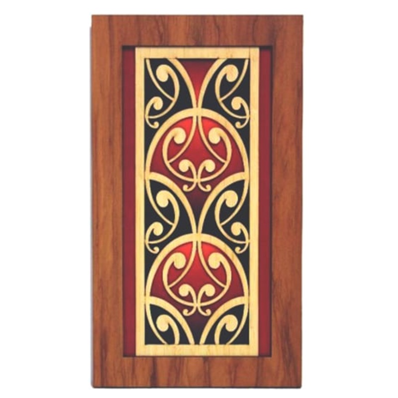 WALL ART COLOURED FISH SCALE|L – 300MM $75.00|NONE|PRINTED SILVER PLAQUE + $28.00|PRINTED GOLD PLAQUE + $28.00