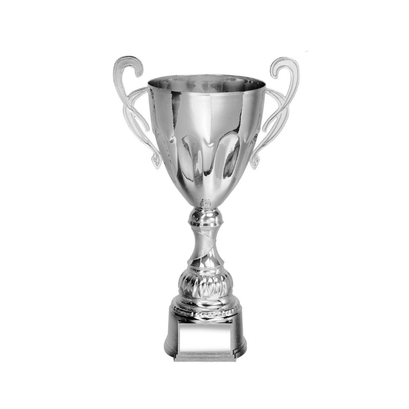 CF SILVER CUP|S- 370MM $99.00|M- 440MM $129.00|L- 510MM $150.00|NONE|PRINTED SILVER PLAQUE + $25.00