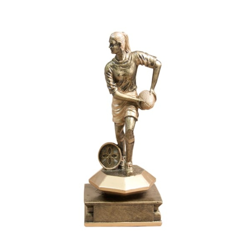 FEMALE TOUCH/TAG PLAYER|S-175MM $27.00|M-210MM $29.50|L-245MM $31.50 (out of stock)|NONE|TITLE PLAQUE FREE|NONE|ADD MY LOGO IN CIRCLE $1.50