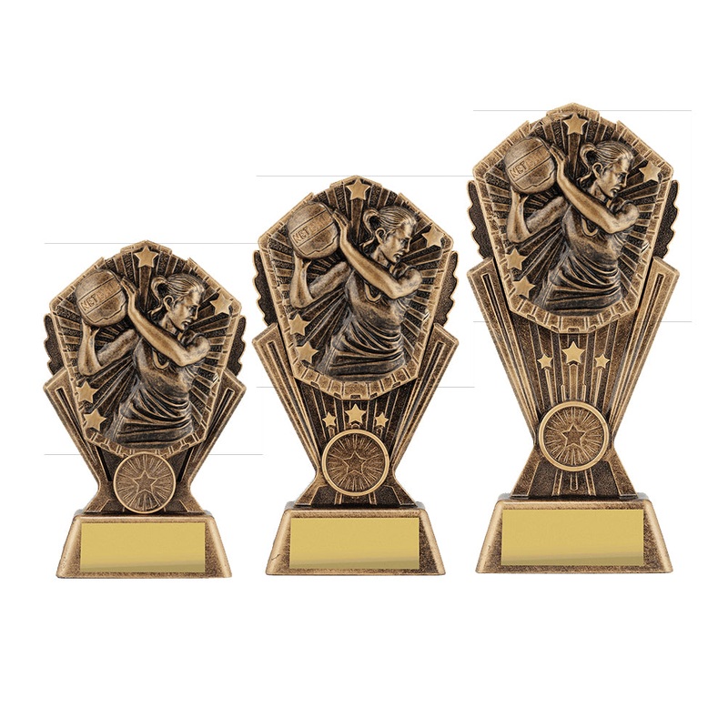 N223 COSMO NETBALL – FREE TITLE PLAQUE