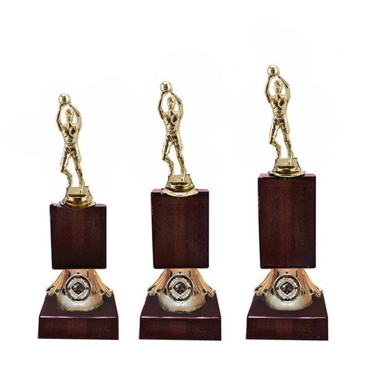 BROWN TOWER RISERS – BASKETBALL – (SELECT YOUR FIGURINE)