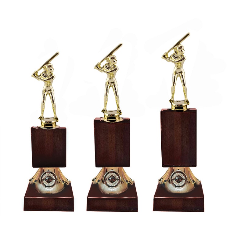 BROWN TOWER RISERS – SOFTBALL – (SELECT YOUR FIGURINE)